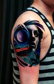 It can take up any place or part of your body. 40 Space Tattoo Ideas Cuded