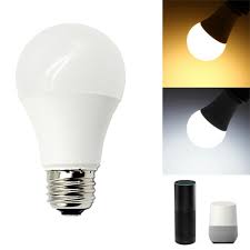 E27 11w Color Temperature Adjustable Wifi Smart Led Light Bulb Work With Alexa Goolge Ac110 220v Sale Banggood Com