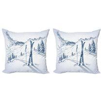 All images are unique and created by the artist. Snow Ski Decor Wayfair