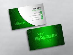 What to consider before starting an isagenix business! Isagenix Business Card 02
