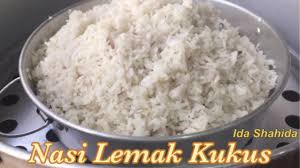 Cara membuat nasi lemak sangat mudah, sama halnya dengan menanak nasi biasa. Nasi Lemak Kukus Idashahida Youtube