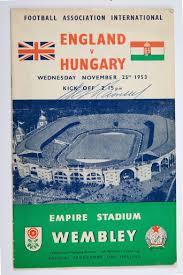 Gareth southgate's squad began their qualifying campaign back in march with victories over san marino,. 1953 Programme England V Hungary Google Arts Culture