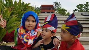 Diy tanjak jalur gemilang traditional malaysian clothing. Tudung Bawal Tanjak Merdeka Merdeka Ke 62 Aljoofre By Aljoofre Exclusive