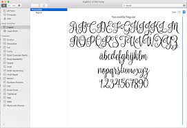 Font awesome, octicons, material design icons, and more. Understanding Script Fonts Accessing Glyphs On Macos Uv Associates