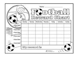 Football Reward Chart Ichild