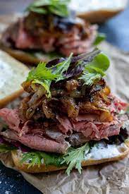 Break the yolk and let it run over the prime rib breakfast hash. Leftover Prime Rib Sandwich Recipe Wonkywonderful