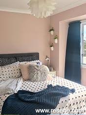 A painted bedroom inspired by wallpaper. Bedroom Decorating Inspiration Gallery Resene