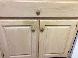 Pickled cabinets, also referred to as whitewashed or the process of staining wood white, are light wood cabinets with a touch of white paint over them that still allow the grain to be seen. How Do I Re Pickle Oak Kitchen Cabinets Is There An Easy Way Hometalk