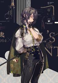 소녀전선 mac 10 character art concept art characters anime art girl