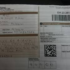 Pos laju has also appointed over 100 authorised agents which enables customers to get access to pos laju's services at ikobana (44 outlets), mail boxes etc. Tracking Number Women S Fashion On Carousell