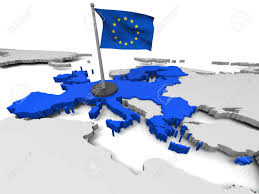 Maybe you would like to learn more about one of these? 3d Karte Der Europaischen Union Mit Flagge Und Eu Landern In Blau Hervorgehoben Lizenzfreie Fotos Bilder Und Stock Fotografie Image 16455161