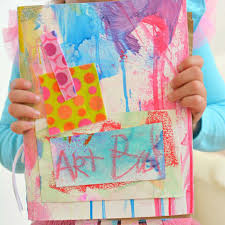 Book covers have always been necessities for book lovers and they can protect books from hurt. Diy Art Books For Kids To Display Or Gift Children S Artworks