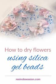 A wide variety of silica gel for preserving flowers options are available to you, such as classification, material, and usage. How To Dry Flowers With Silica Gel Beads Resin Obsession Gel Beads Dried Flowers Diy Resin Projects