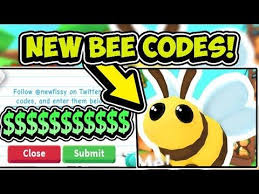 All New Adopt Me Free Bee Pet Update Codes 2019 Roblox Youtube Roblox Pet Adoption Adoption