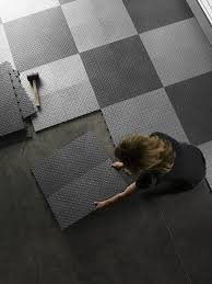 Hardscaping 101 Garage Flooring Gardenista Garage Floor Tiles Garage Floor Garage Renovation