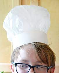 Tissue Paper Chef Hat Great Craft For Kid S To Make Paper Chef Hats Chefs Hat Chef Hats For Kids