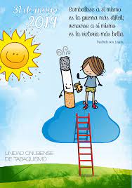 El día mundial sin tabaco conmemora la campaña mundial iniciada en 1987 por la onu para reducir el consumo de tabaco y con ello las muertes ocasionadas por este. Convocado El Vi Certamen De Diseno De Carteles Por El Dia Mundial Sin Tabaco