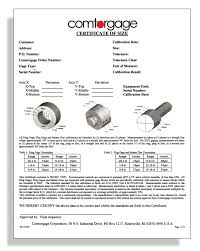 Setting Masters For Internal External Diameters