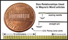 Pin Head Comparison Scale Of Nature