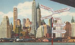 Business Profile For Blouinartinfo Com Provided By Network Solutions Postcard Manhattan Skyline Art Destinations
