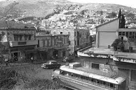 old nablus bus station heteen street موقف الباصات قديما في نابلس شارع حطين palestine history palestine old photos
