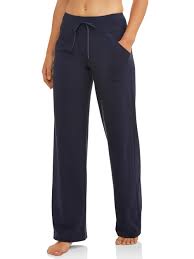 Athletic Works Athletic Works Women S Dri More Core Athleisure Relaxed Fit Yoga Pants Available In Regular And Petite Walmart Com Walmart Com