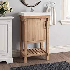 Real wood bathroom vanities are an excellent choice if you're looking for high quality, reliable furniture. Solid Wood Bathroom Vanities Free Shipping Over 35 Wayfair