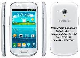 Here is the complete guide on how to unlock samsung galaxy s4 mini i9195i if. Reparar Imei Samsung Galaxy S4 Mini I9192 Z3x Hive