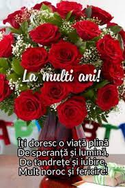 Sa te pupe norocul si sa ai numai zambete si soare in calea ta! La Multi Ani Frumosi Si BinecuvantaÈi Christmas Wreaths Happy Birthday Birthday Cards