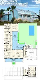 See more ideas about house plans, house floor plans, l shaped house. Architectural Designs Net Zero Ready House Plan 33161zr Has An L Shaped Lanai In Back And A Second Floor G Courtyard House Plans L Shaped House Courtyard House