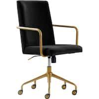 Black And Gold Office Chair Canada Online Shopping Bedding Furniture Electronics Jewelry Clothing More In 2020 Upholstered Desk Chair Gold Desk Chair Home Office Chairs