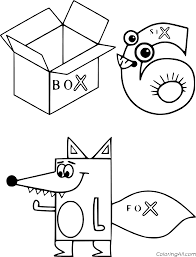 Buying in bulk may be the right option for you. Fox With Box And Six Coloring Page Coloringall