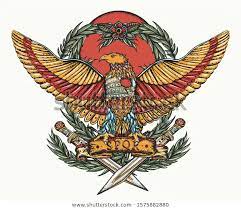 Roman Empire Imperial Eagle And Crossed Swords History Of Italy Ancient Rome Art Color Tattoo And T Shirt Design Roman Empire Rome Art Italy History