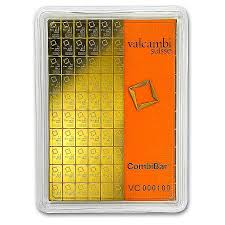 100x 1 Gram Gold Combibar Valcambi In Assay Gold Price Chart Gold Coin Price Precious Metals