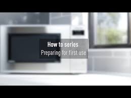 Are you a panasonic microwave oven expert? Panasonic Microwave How To Prepare For First Use Youtube