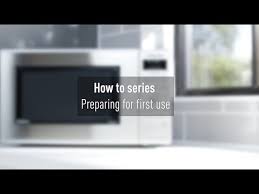 They allow you to cook within the scheduled period of time when still preserving the important food nutrients. Panasonic Microwave How To Prepare For First Use Youtube