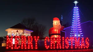 Lighting up East Galesburg for the holidays. Corbin's Light Show returns  after fire