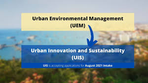 The mentioned percentages are the only eligibility to apply for the scholarship. Urban Environmental Management Program Is Being Transformed To Urban Innovation And Sustainability For August 2021 Semester Intake Department Of Development And Sustainability