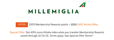 redeem 58 000 mr points for roundtrip business class to italy