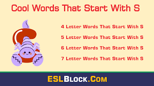 Here's how to get microsoft word for your own computer. Awesome Cool Words That Start With S English As A Second Language