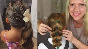To make it look more girlish you can so try this popular twisty bob hairstyles for little girls. 5 Cute 1 Minute Hairstyles For Little Girls Youtube