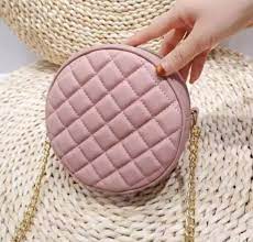 Tas selempang wol untuk wanita: Toserba Id Tas Selempang Wanita Tas Marinka Bulat Slingbag Rantai Mini Lazada Indonesia