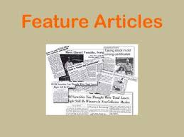 It will set the scene and summarise the main points of the article. Walt Identify The Features Of A Newspaper Report Ppt Download