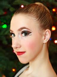 Elizabeth, ready for the Nutcracker