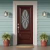 The door made of solid pine wood. 1