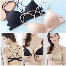 Praktis dan bisa menahan lumayan banyak baju. Jual Bra Wanita Seamless Tanpa Kawat Fashion Korea Push Up Bra Tali Silang Black Jakarta Barat Jb 04 Collection Tokopedia