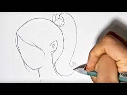 How To Draw Cute Hairstyles For Beginners Part 4 Ponytail Low Bun High Bun Youtube How To Draw Hair Ponytail Drawing Hard Drawings