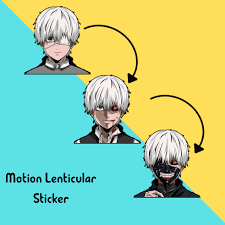 Kaneki Ken Motion Sticker Tokyo Ghoul Anime Stickers Waterproof Decals -  AliExpress