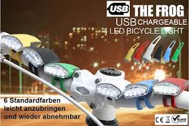 Led Fahrrad Lampe Aufladbar Uber Usb Neue Technologie Usb Werbemittel