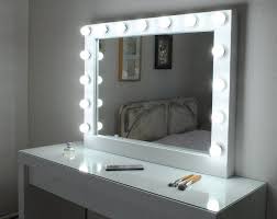This beautiful mirror features a clean and classic white finish. Super Sale Xl Hollywood Lighted Vanity Mirror Makeup Mirror Etsy Vanity Mirror Makeup Mirror With Lights Vanity